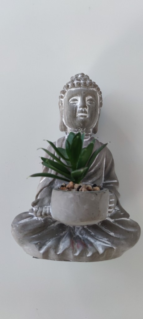 Декоративна статуетка Будди з горщиком для рослин