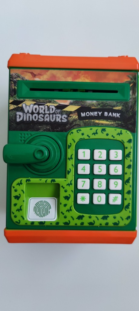 Дитяча скарбничка динозавр
